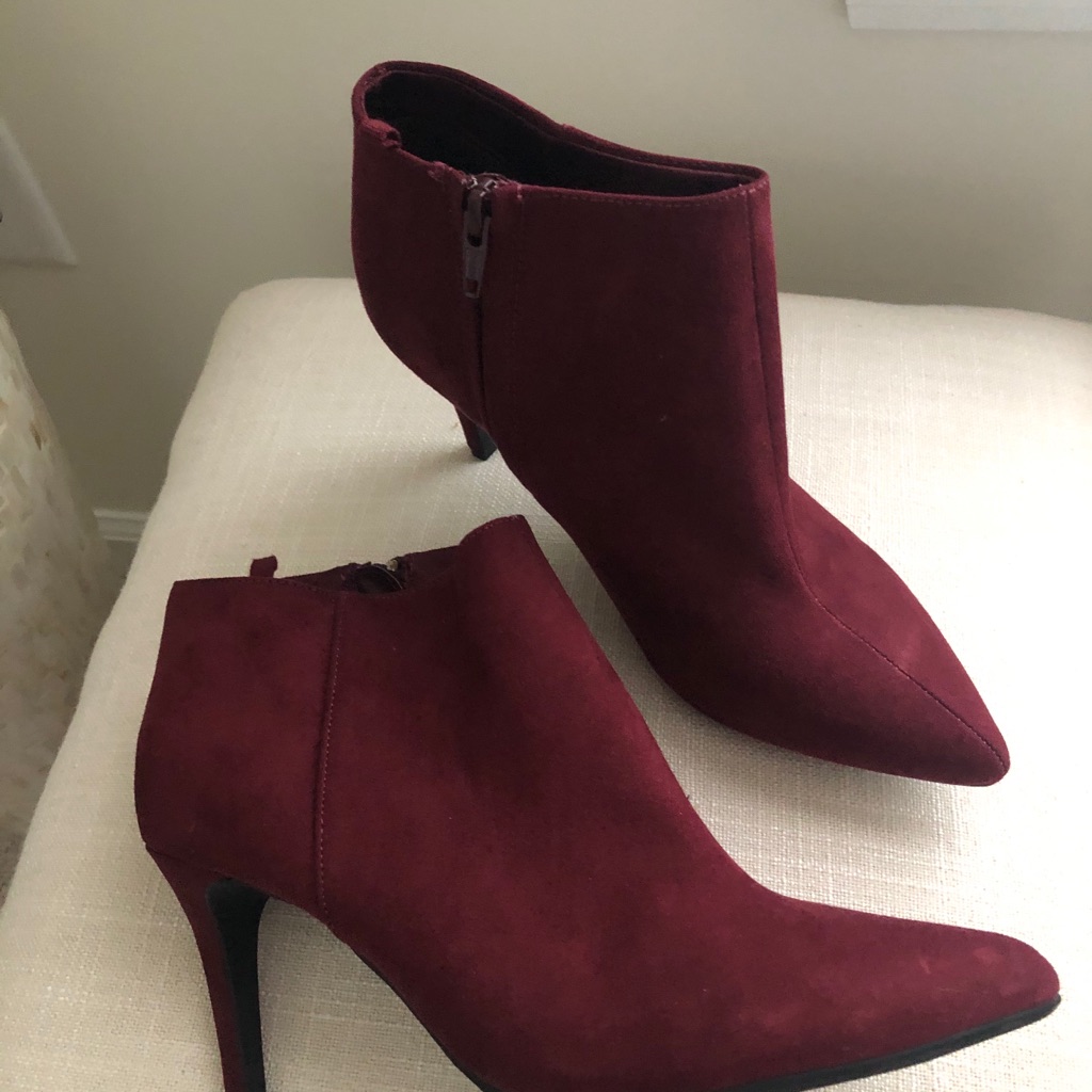 New Faux Suede Booties